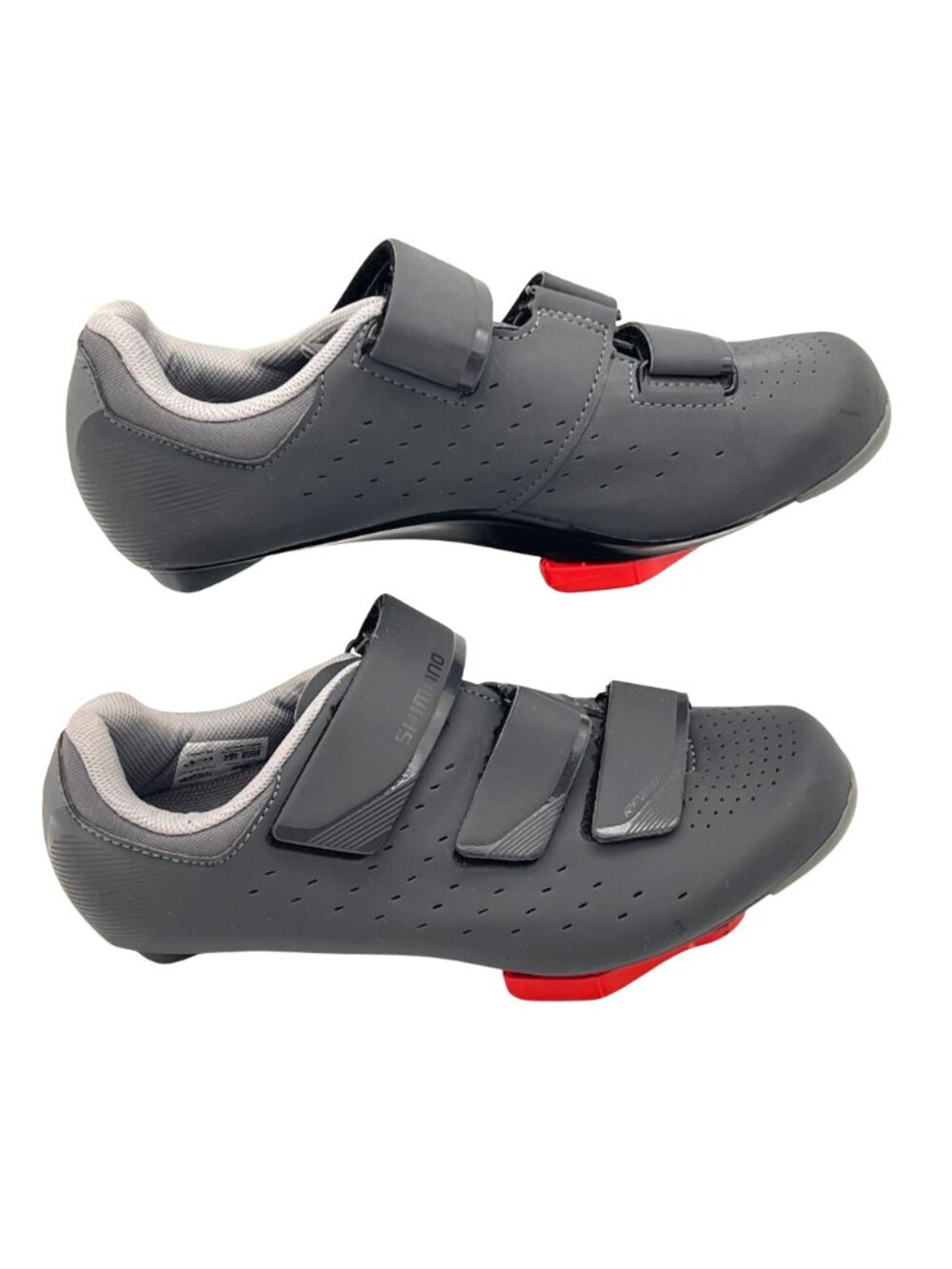 Shimano RP2W Cycling Shoes With Cleats Womens Size 5.5 US Gray Pedaling Dynamics - Picture 4 of 16
